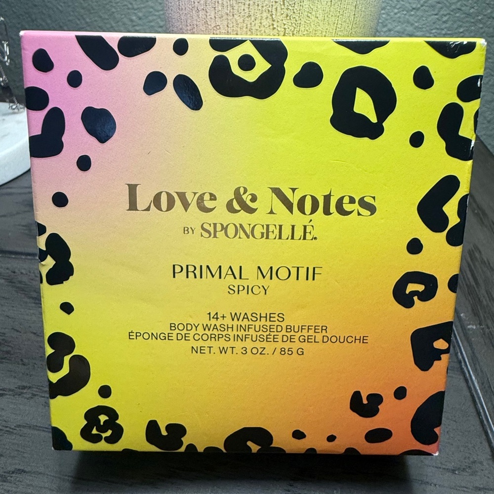 Spongelle Love & Notes Primal Motif Body Wash Infused Buffer -